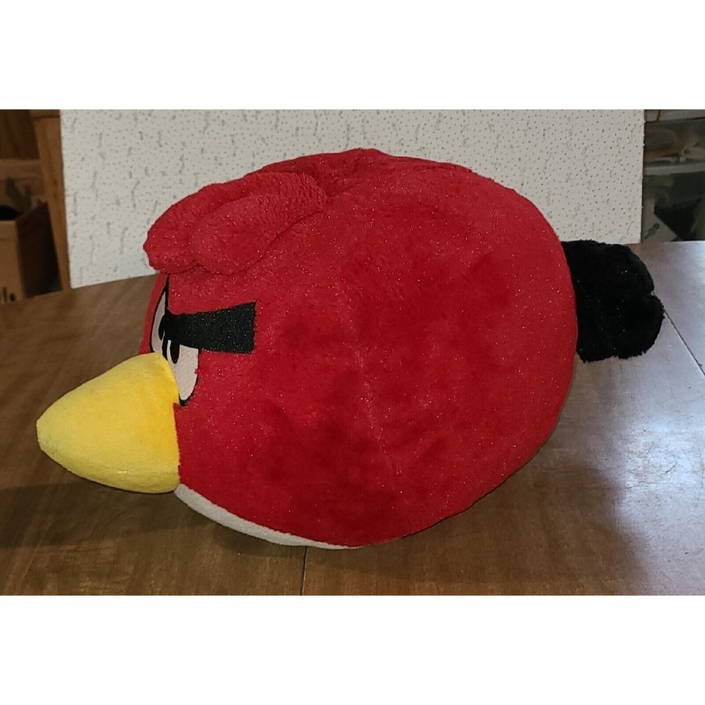 Angry Birds Large Red Plush 9 X 16" - Picture 5 of 7